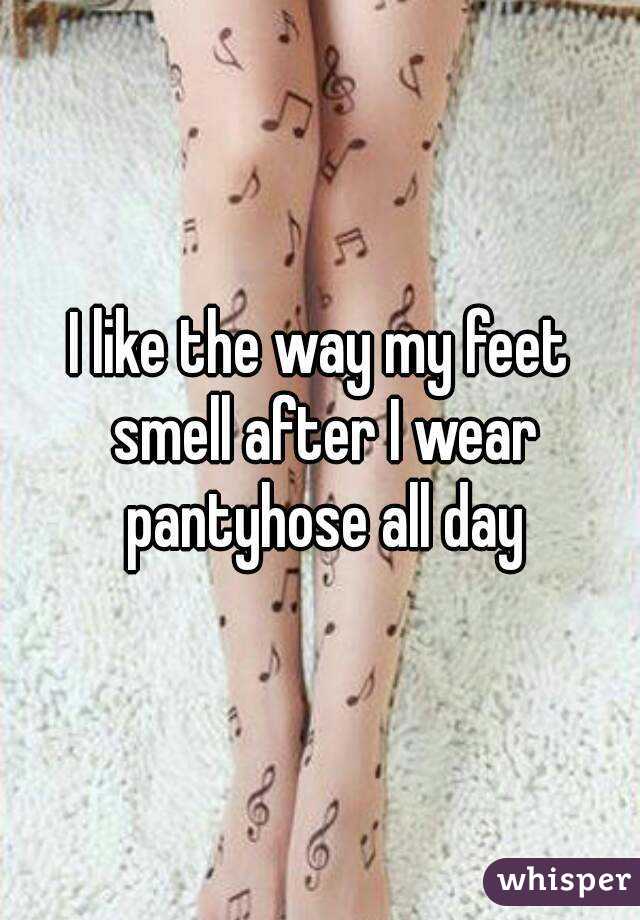 Smell My Pantyhose Feet